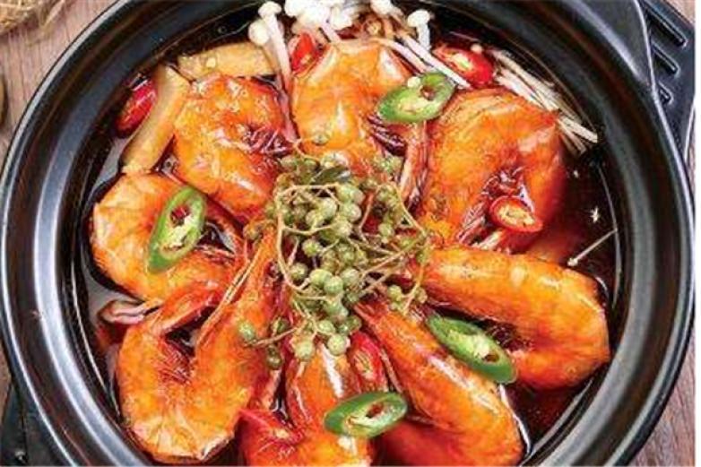 虾得乐烧汁虾米饭